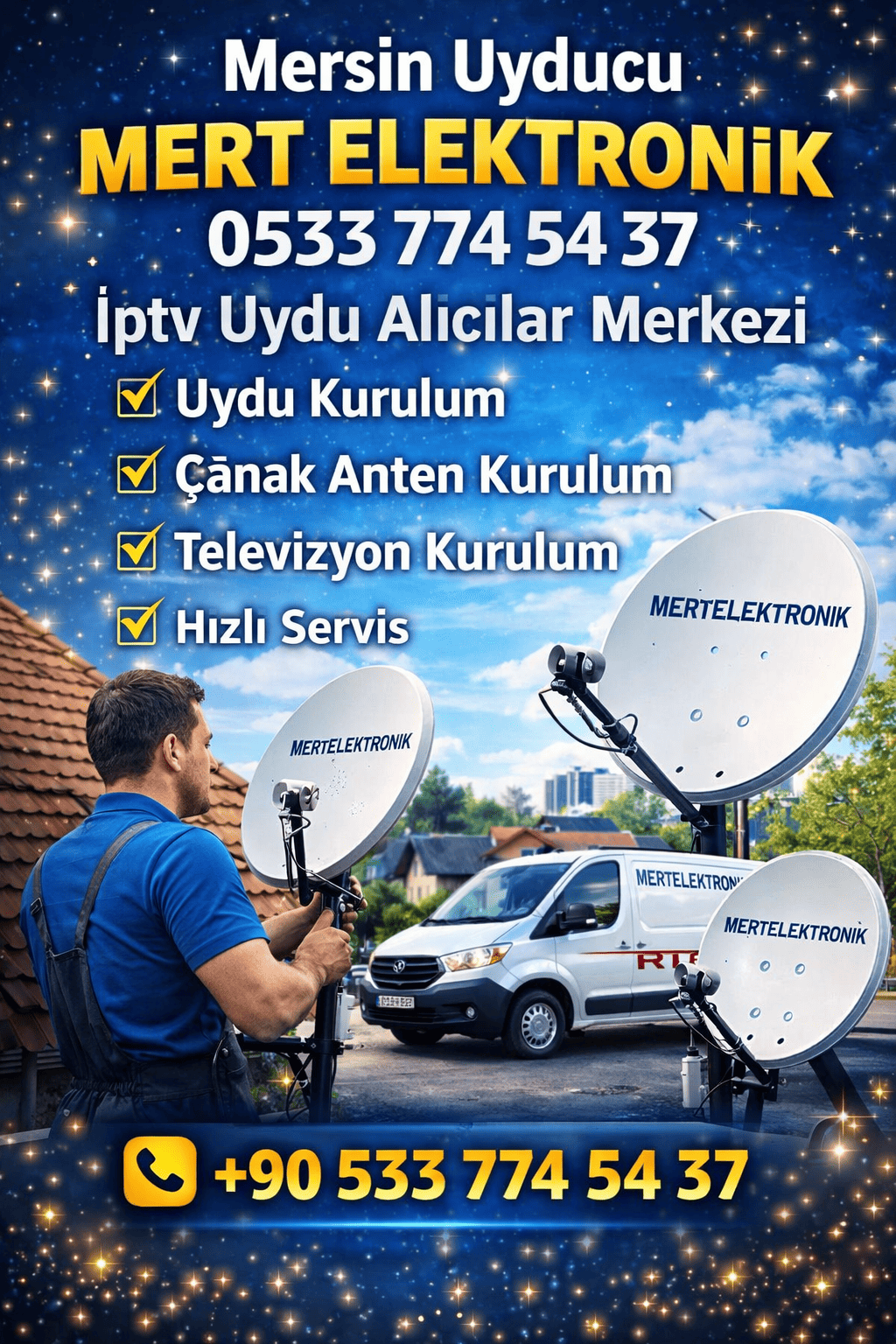 Televizyon Kurulumu, TV Montajı ve Kanal Ayarı